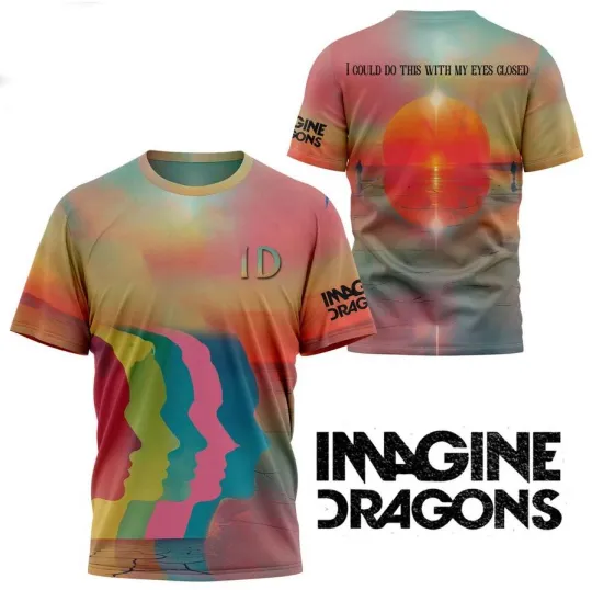 Imagine Dragons Loom World Tour AOP 3D T-Shirt