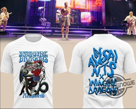 Discover Imagine Dragons Loom Tour 2025 AOP 3D T-Shirt