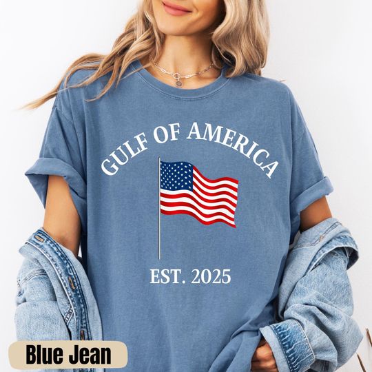 Discover Comfort Colors Gulf of America Shirt, Patriotic Republican Shirt, Patriot American Tee, Patriotic Tee, Gift for American    s