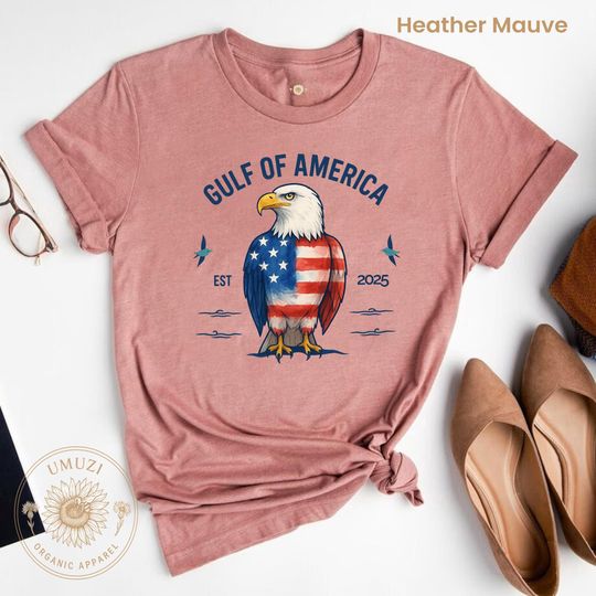 Discover Gulf of America Patriotic Unisex Tee,MAGA Tee,Trump Shirt,Shirt for Men,Gift for Women,Vacation Shirt,Travel Shirt,Gift for Patriot,Dad Tee