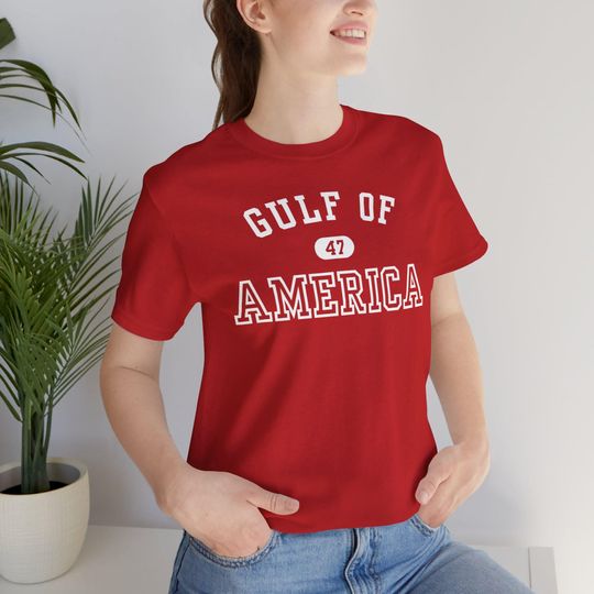 Discover Gulf of America Shirt - Political T-Shirt - Donald Trump 47th President Tee - Patriotic Apparel