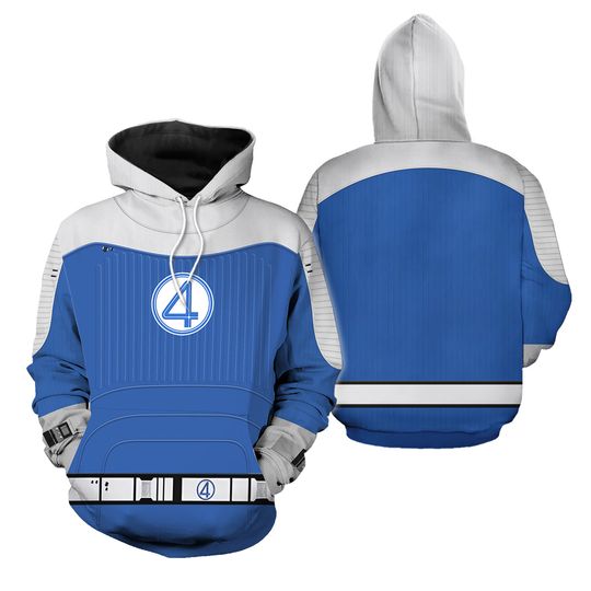 Ben Grimm Thing 3D Hoodie Shirt, Fantastic Four First Steps, Avengers Costume T-Shirt, Hero Cosplay Costume Tee