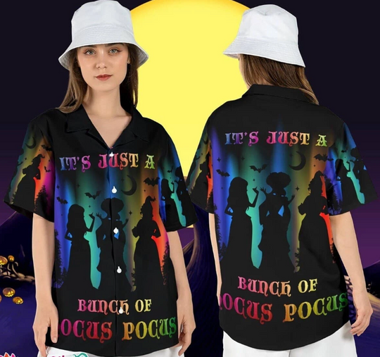 Bunch Hocus Pocus Sanderson Sisters Disney Halloween Aloha Tee