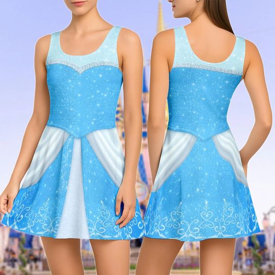 Discover Princess Cinde Skater Dress, Women's Dress For Summer