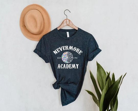 Nevermore Academy Wednesday Addams T-Shirt - Horror Movie Girl Tee