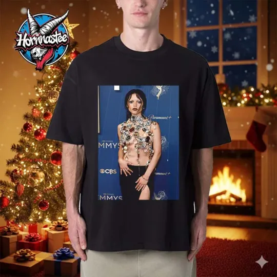 Jenna Ortega Wednesday Emmy Awards Unisex T-Shirt