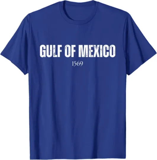 Discover Gulf Of Mexico 1569 American Gulf of Mexico Map Unisex T-Shirt