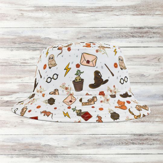 Discover Hogwarts Wizard Bucket Hat