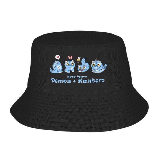 Discover KPop Demon Hunters Bucket Hat Summer Movie Music Fashion Fisherman Hats Unisex Foldable Fishing Caps Hawaii Printed Visor Hats