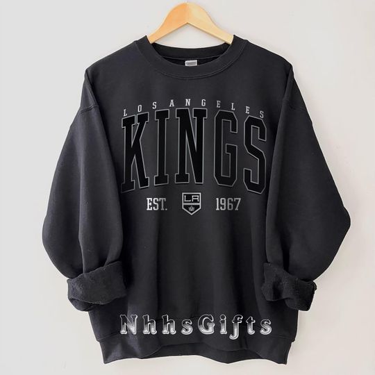 Discover Los Angeles Kings Sweatshirt, Los Angeles Hockey Crewneck, Retro Los Angeles Hockey Sweatshirt, Retro Los Angeles Kings Sweater