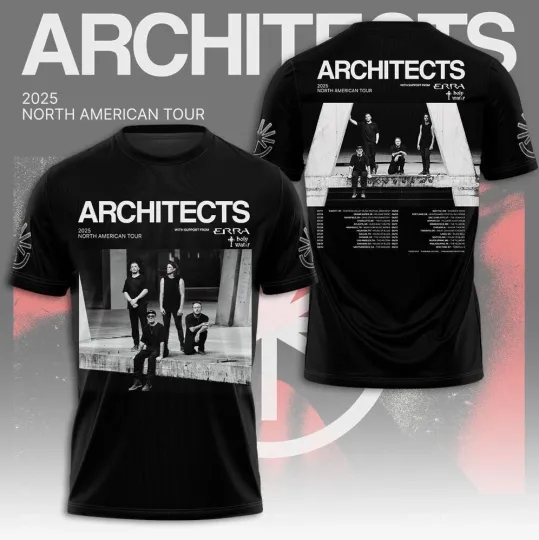 Discover Architects 2025 North American Tour 3D T-Shirt