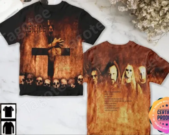 Discover Deicide The Stench Of Redemption Album Cover 3D T-Shirt