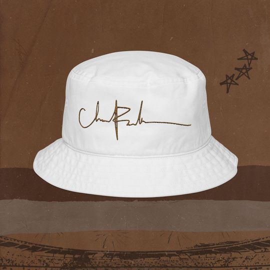 CB Signature Bucket Hat, Limited Edition, Stylish Summer Accessory, Unisex Embroidered Hat, Gift for Chris Brown Fans, Breezy Bowl Hat