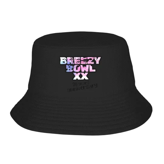 Rapper Chris Brown Breezy Bowl XX Tour Bucket Hat  Hip Hop Fisherman Caps Beach Travel Sun Hats For Unisex Korean Printed Cap
