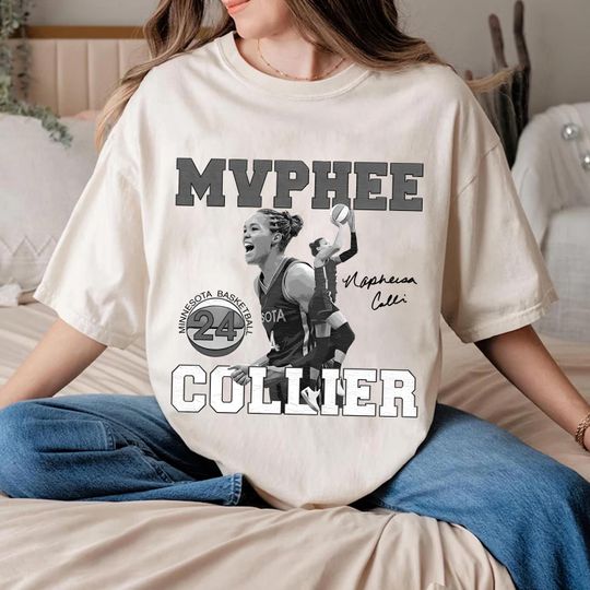 Discover Vintage Napheesa Collier Shirt, Minnesota Basketball Shirt, Women's Basketball,  Napheesa Collier Minnesota Basketball Shirt