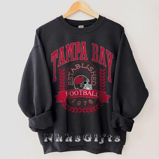 Discover Tampa Bay Football Sweatshirt, Vintage Tampa Bay Football Crewneck, Tampa Bay Football Shirt, Game Day Shirt, Tampa Bay Football Fan Gifts