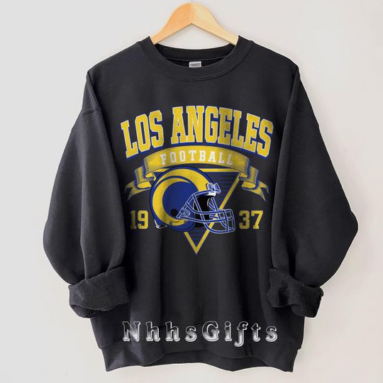 Los Angeles Football Sweatshirt, Vintage Los Angeles Football Crewneck, Los Angeles Football Shirt, Game Day Los Angeles Fan Gifts