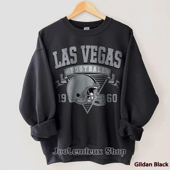 Las Vegas Football Sweatshirt, Vintage Style Las Vegas Football Crewneck, Las Vegas Football Crewneck, Las Vegas Football Fan Gifts
