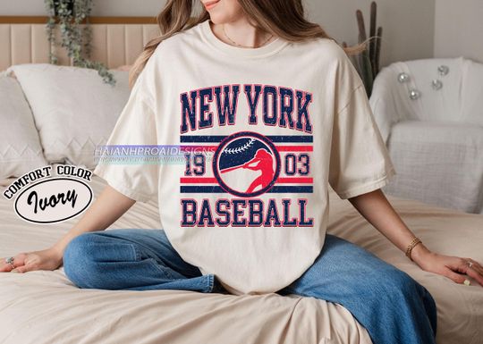 Discover Vintage New York T- shirt, New York baseball Fan shirt, Baseball Fan Tee, New York Baseball