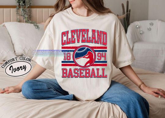 Discover Vintage Cleveland T- shirt, Cleveland baseball Fan shirt, Baseball Fan Tee, Cleveland Baseball