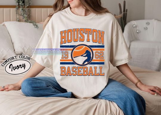 Discover Vintage Houston T- shirt, Houston baseball Fan shirt, Baseball Fan Tee, Houston Baseball