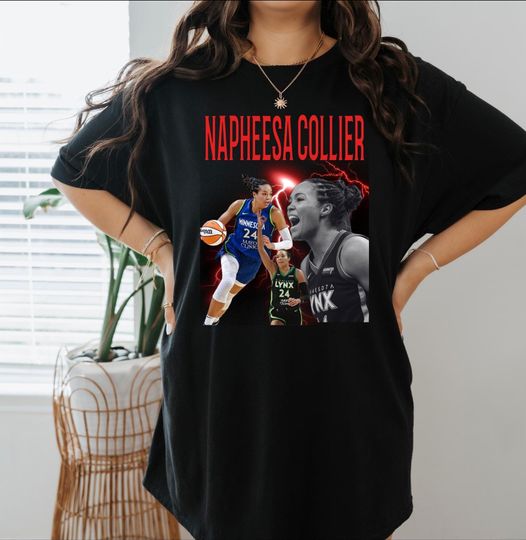 Discover Napheesa Collier Graphic Tee: Minnesota Lynx WNBA Unisex T-Shirt