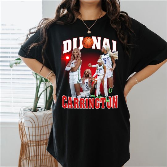 Discover Dijonai Carrington Graphic Basketball T-shirt, NBA Fan Apparel