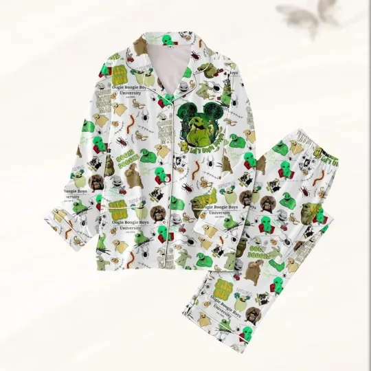 Discover Oogie Boogie Halloween Party Gift Nightmare Before Christmas Pajamas Set