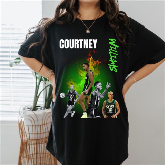 Discover Courtney Williams WNBA Graphic Tee: Unisex Basketball Fan Shirt