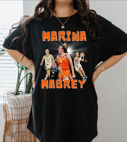 Marina Mabrey Graphic Tee: WNBA Basketball Fan Shirt