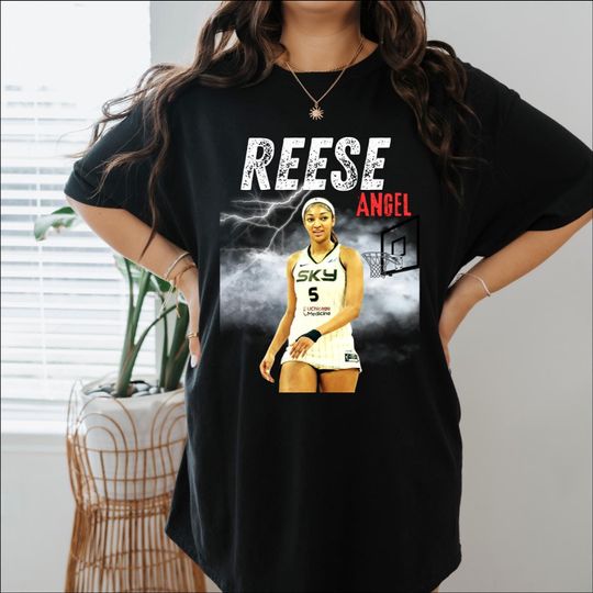 Discover Angel Reese Graphic Tee: WNBA Basketball Fan Shirt