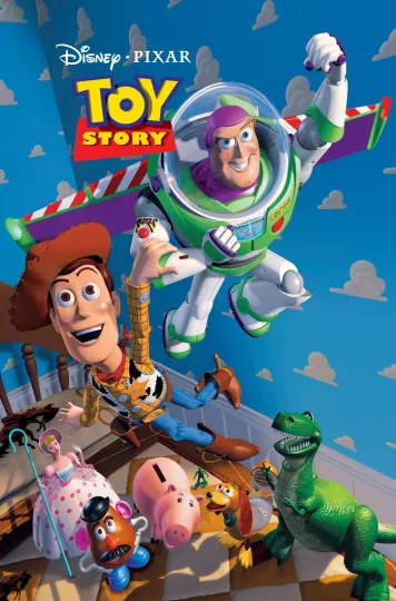 Discover Toy Story Movie Poster Print  Premium Matte Vertical Disney