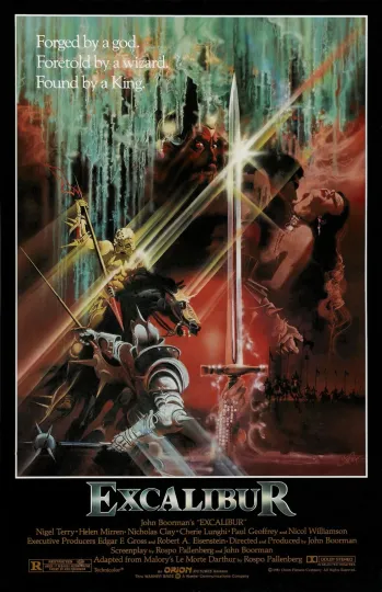 Discover Excalibur movie poster - 11 x 17 inches -  (style a)