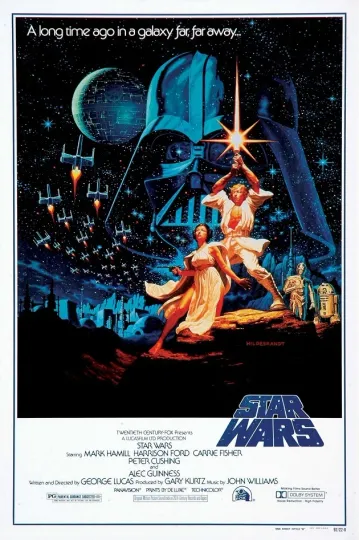 Star Wars Movie Poster –  Premium Matte Vertical Poster