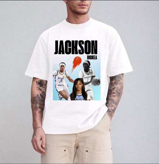 Discover Rickea Jackson Graphic Tee: Women's WNBA Basketball Shirt