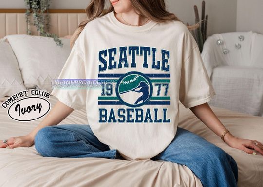 Discover Vintage Seattle Comfort colors T- shirt, Seattle baseball Fan shirt, Baseball Fan Tee, Seattle Baseball merch