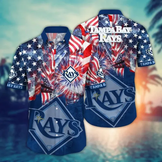 Taamppa Baay Raays Patriotic Fireworks Hawaiian Shirt Summer Aloha, Gift for Fan
