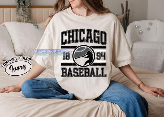 Discover Vintage Chicago T- shirt, Chicago baseball Fan shirt, Baseball Fan Tee, Tee, Chicago Baseball