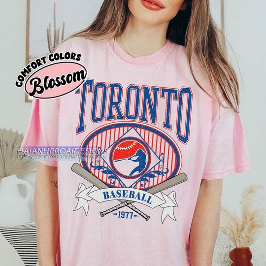 Discover Toronto Baseball Shirt, Vintage Sports T-Shirt, Retro Baseball Fan Gift