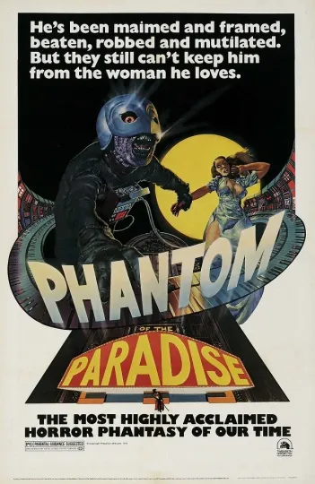 Phantom Of The Paradise Movie Poster Print  Brian De Palma