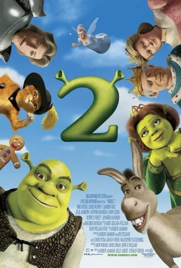 Shrek 2 Movie Poster Mike Myers, Cameron Diaz  Vertical Poster