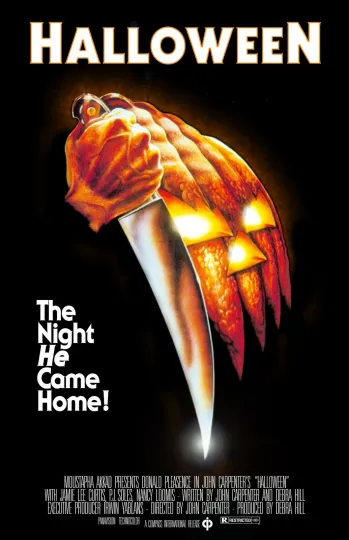 Discover Halloween Movie Poster Print, The Night He Came Home