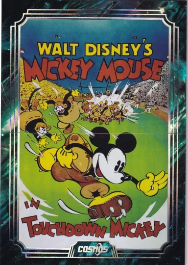 Discover Kakawow Disney Cosmos 2025 Mickey Mouse Touchdown Vertical Poster