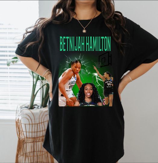 Discover Betnijah Hamilton Graphic Basketball Tee - Unisex WNBA T-shirt, Women's Sports Shirt, Basketball Fan Gift