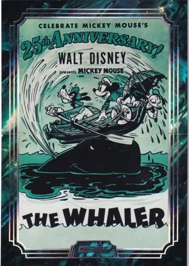 Kakawow Disney Cosmos 2025 Mickey Mouse The Whaler Vertical Poster