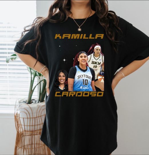 Discover Camilla Cardoso Graphic Tee: Unisex WNBA Basketball Fan Shirt
