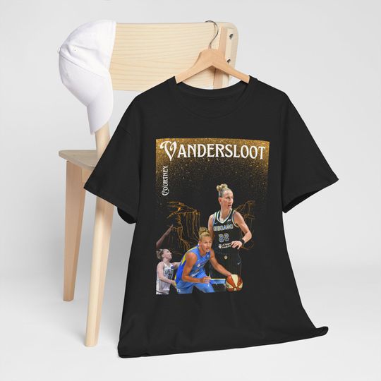 Discover Courtney Vandersloot Graphic Tee: WNBA Basketball Fan Shirt