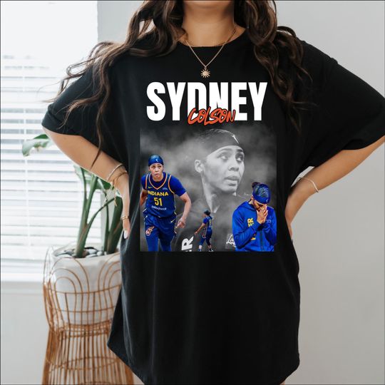Discover Sydney Colson WNBA Tee: Unisex Heavy Cotton Basketball Fan Shirt