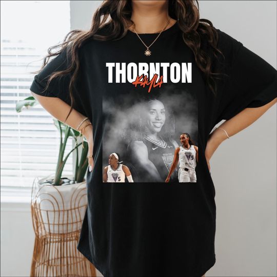 Discover Kayla Thornton Graphic T-Shirt: Basketball Fan Sports Tee