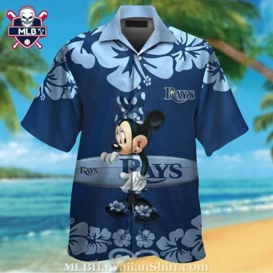 Discover Minnie Mouse Graphics Surfboards Taamppa Baay Raays Hawaiian Shirt , Gift for Fan